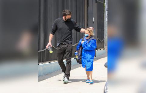Ben Affleck And Jennifer Garner Reunite To Watch Son Samuel Swim: Photos