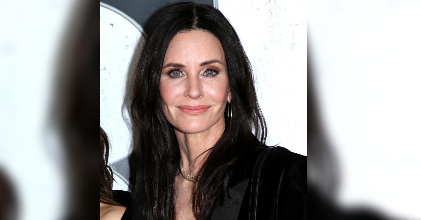 Composite photo of Courteney Cox. 