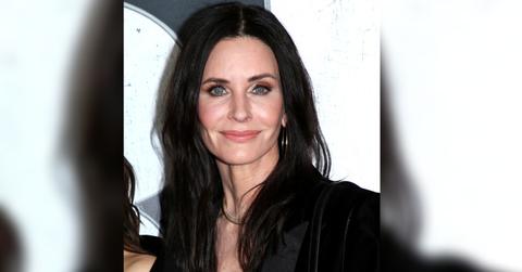 Composite photo of Courteney Cox.