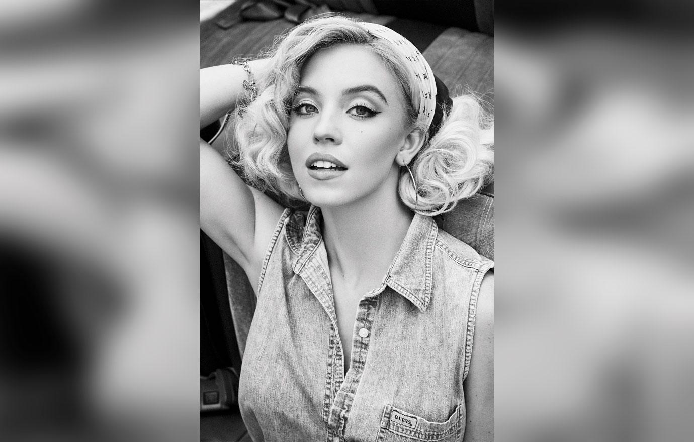 Sydney Sweeney Channels Anna Nicole Smith For New GUESS Collection: Pics