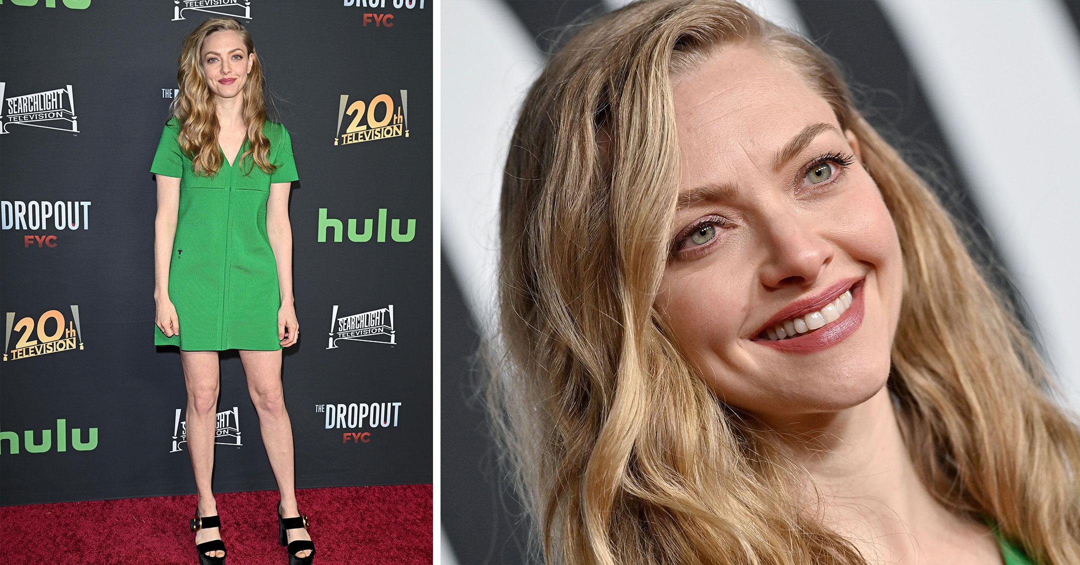 amanda seyfried at the dropout premiere pp