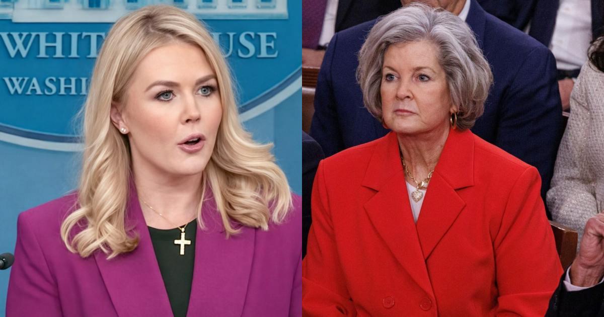 Karoline Leavitt and Susie Wiles