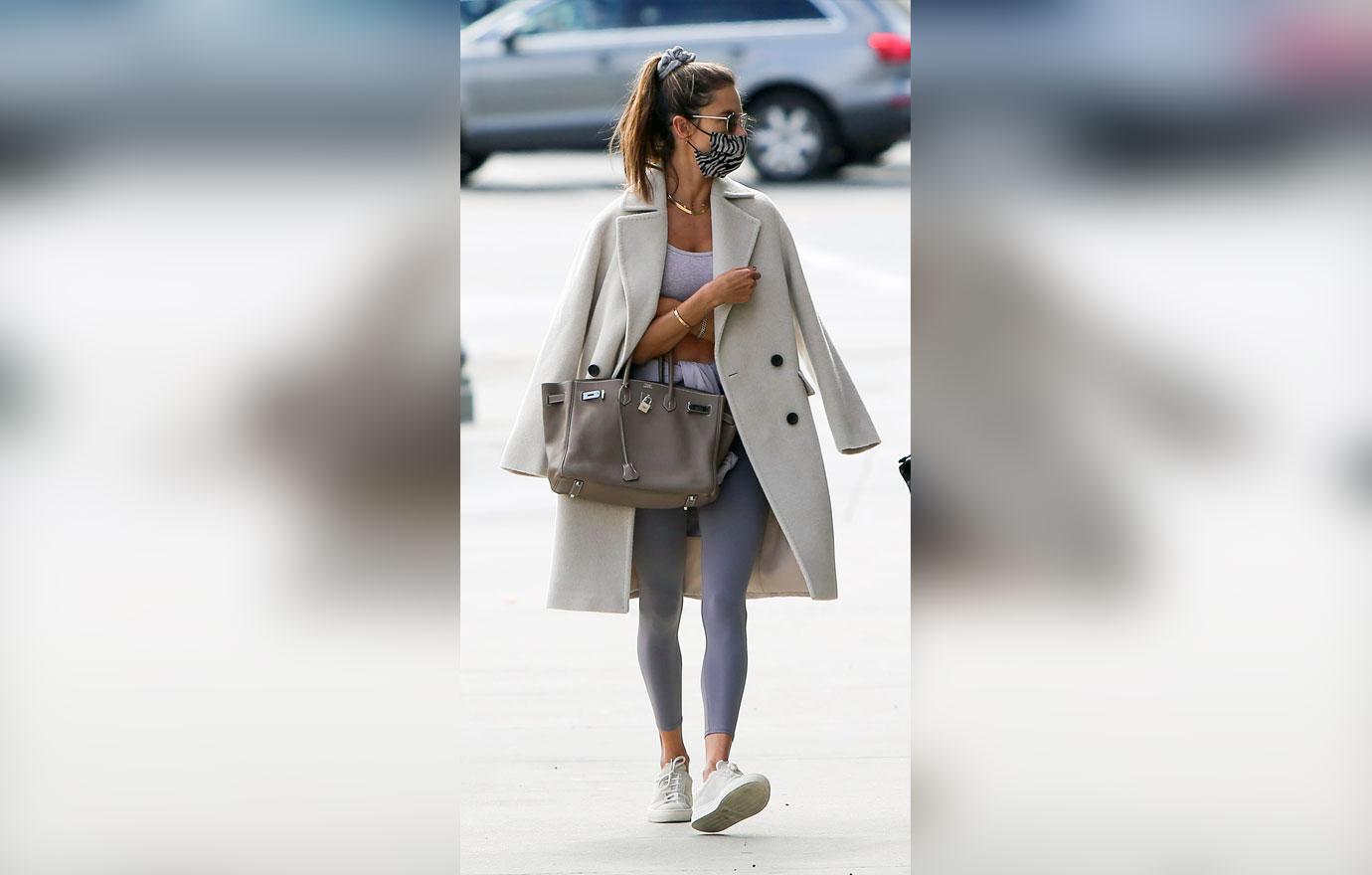 alessandra ambrosio out and about