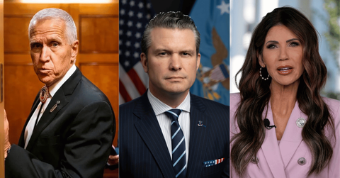 Thom Tillis; Pete Hegseth; Kristi Noem