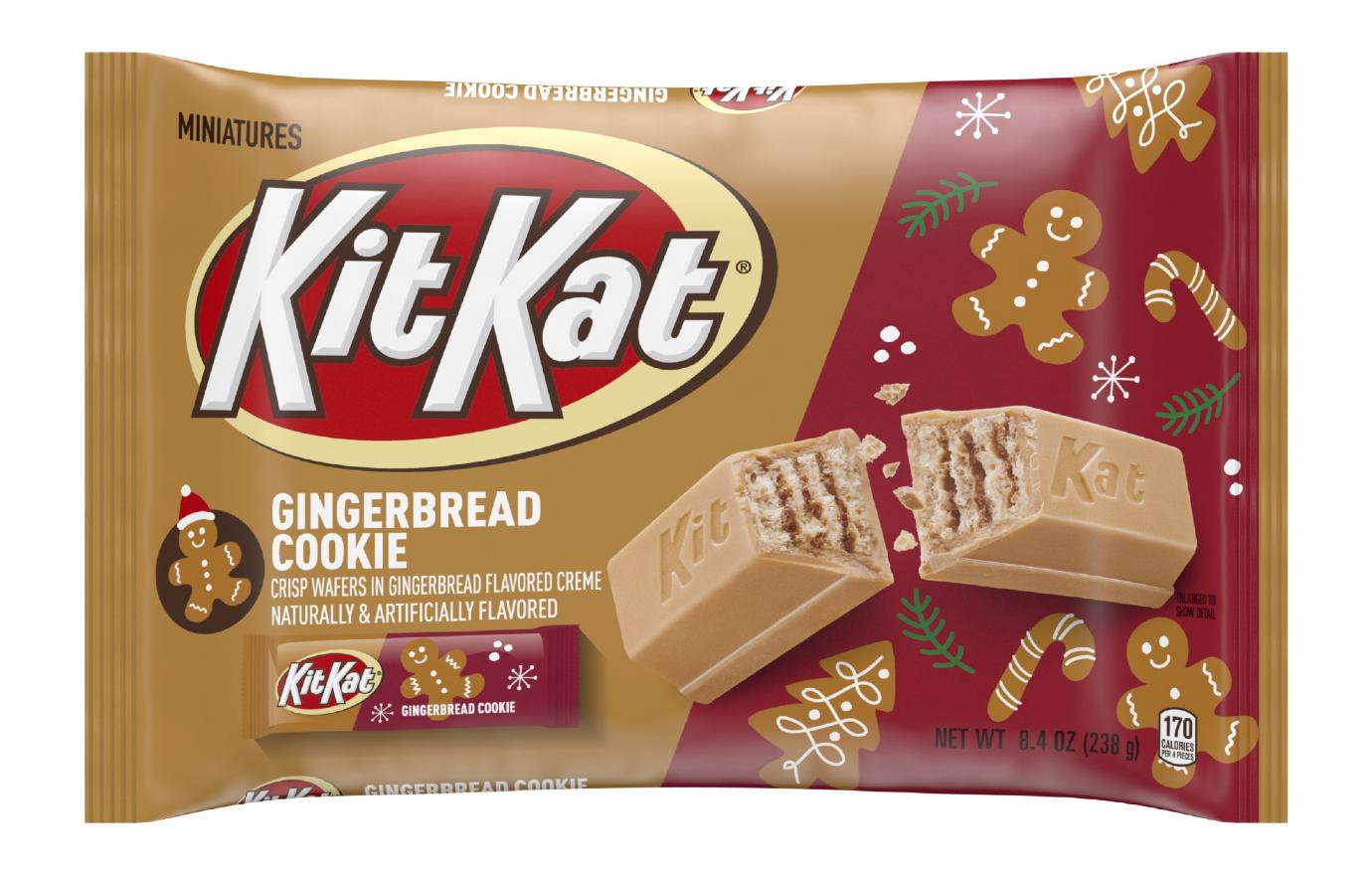 gingerbread cookie kit kat