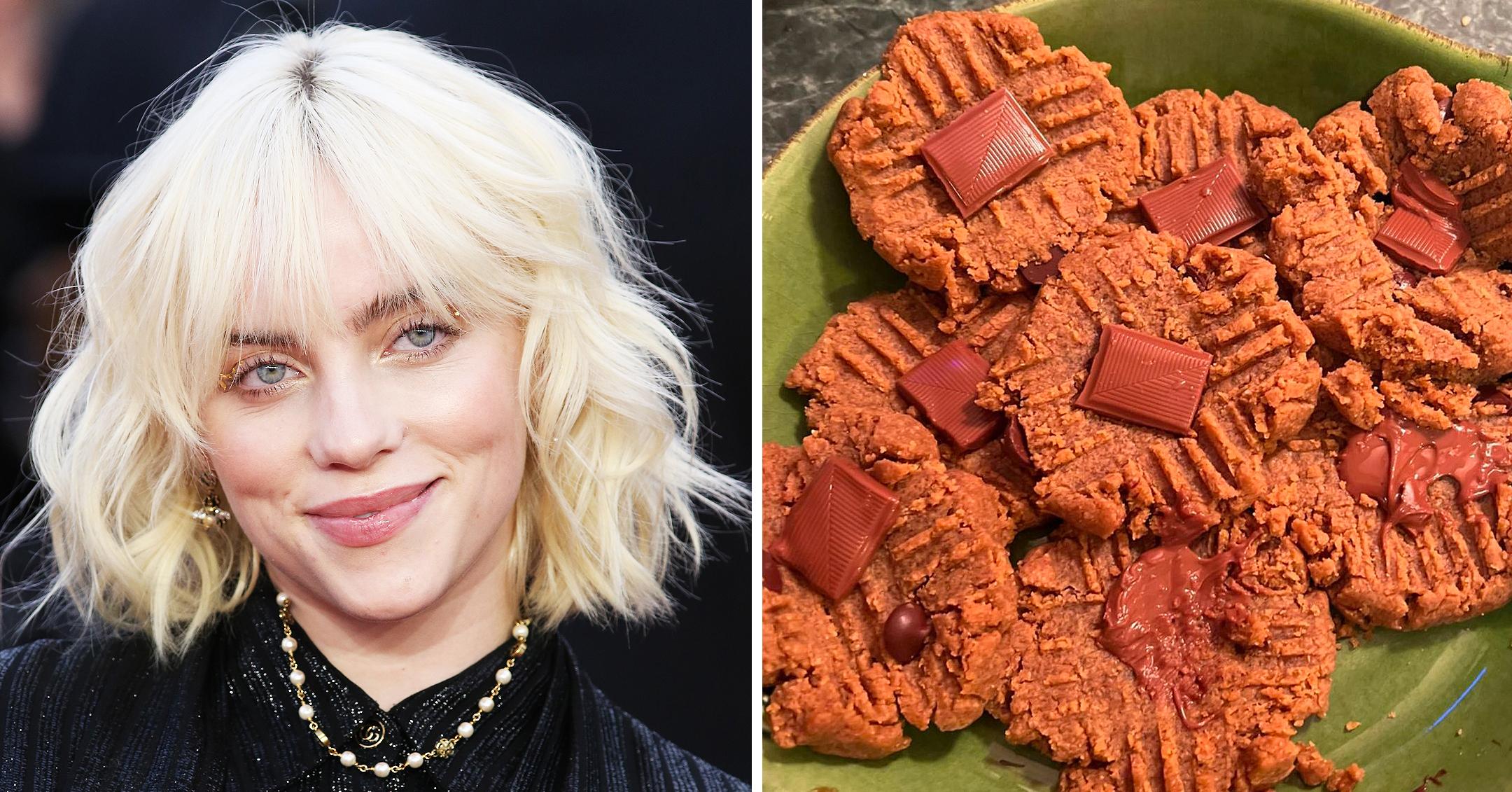 Billie Eilish Shares Vegan, GlutenFree Peanut Butter Cookie Recipe