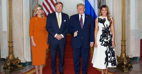 Melania Trump; Donald Trump; King Willem-Alexander; Queen Máxima