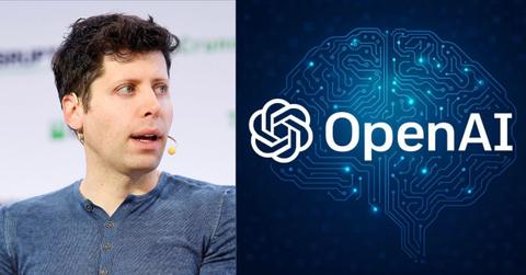 Sam Altman; OpenAI logo