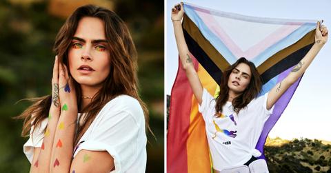 cara delevingne teams up with puma for pride