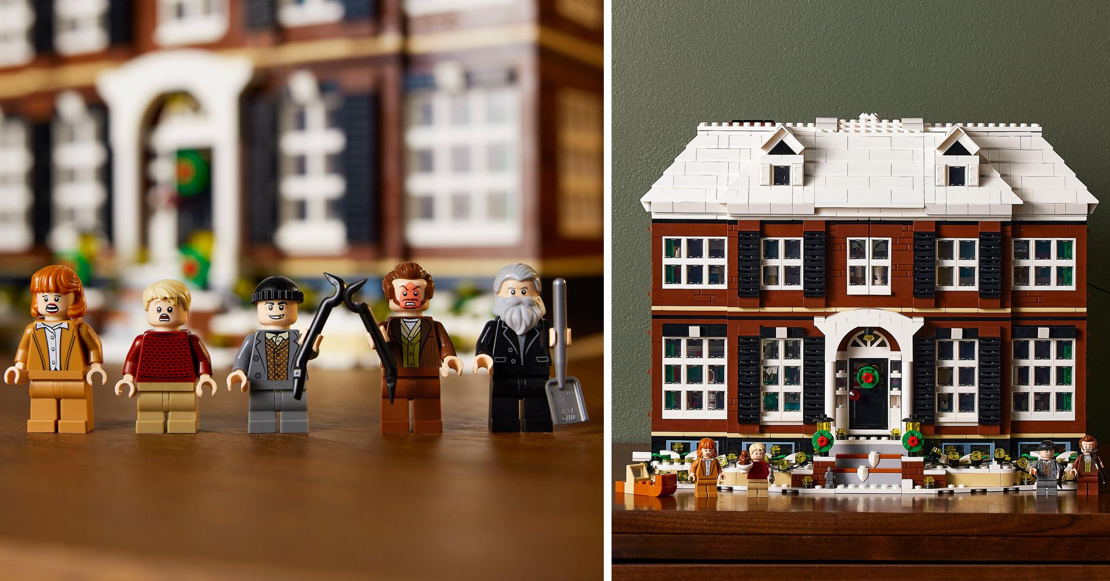 A whimsically delightful Lego version of the Up House. But no Kevin 