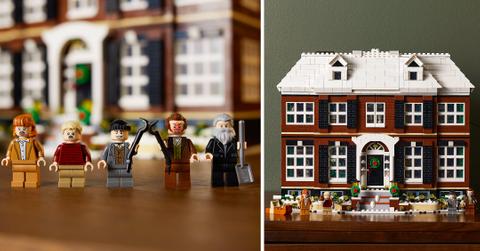 lego house based on the house from the all time festive classic movie home alone