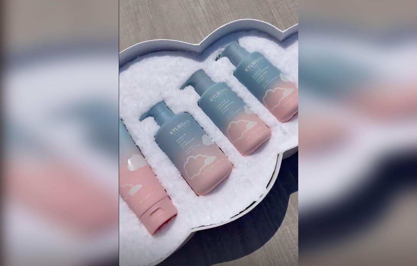 kylie jenner launches kylie baby bath products tested approved by stormi