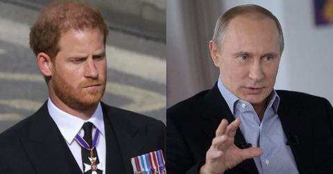Prince Harry and Vladimir Putin