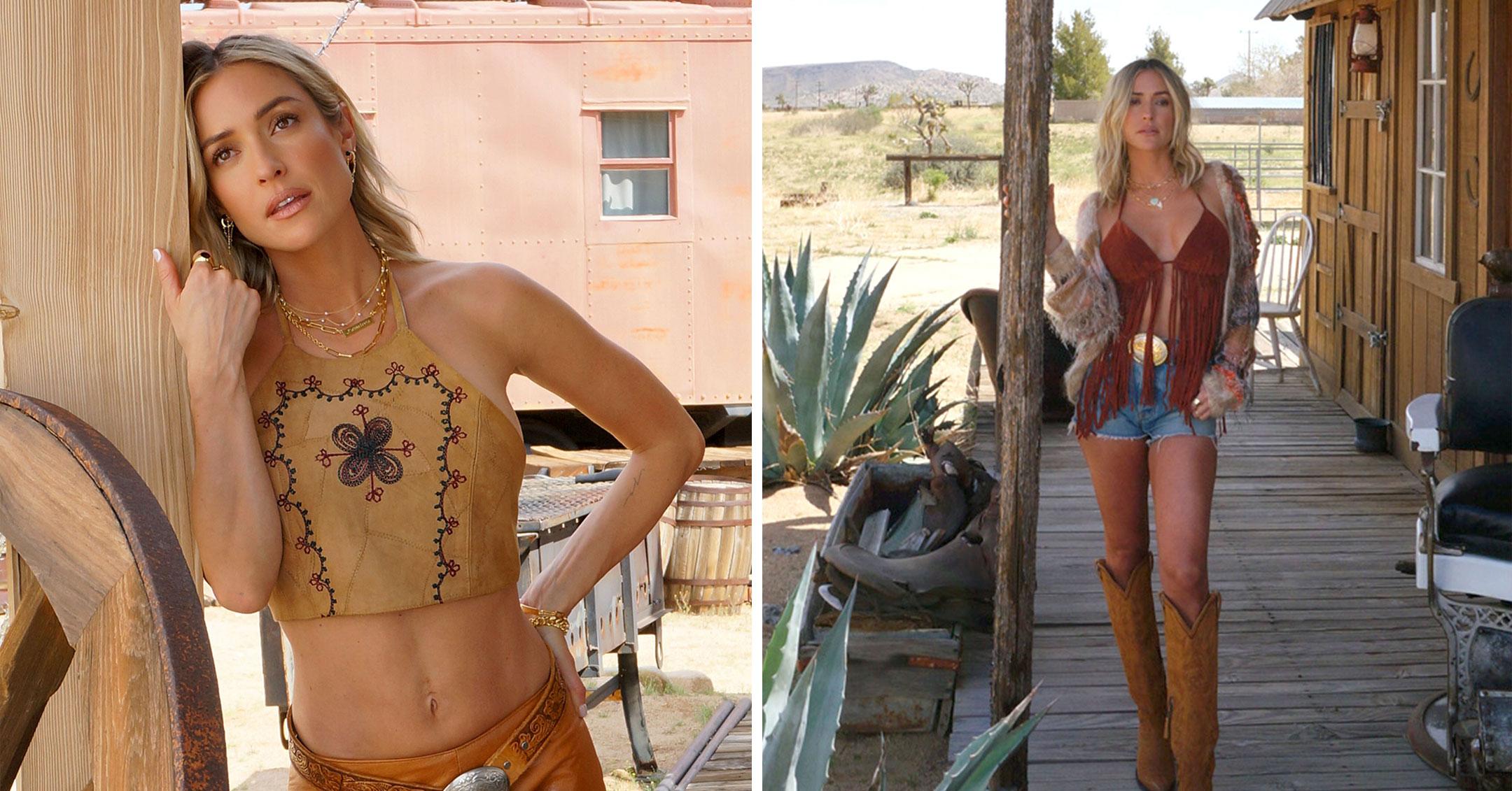 behind the scene of kristin cavallari uncommon james campaign shoot in joshua tree pp