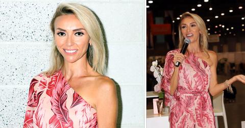 giuliana rancic demonstrates skin care line