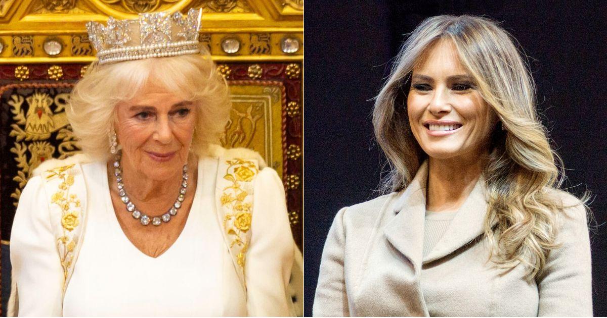 Queen Camilla; Melania Trump