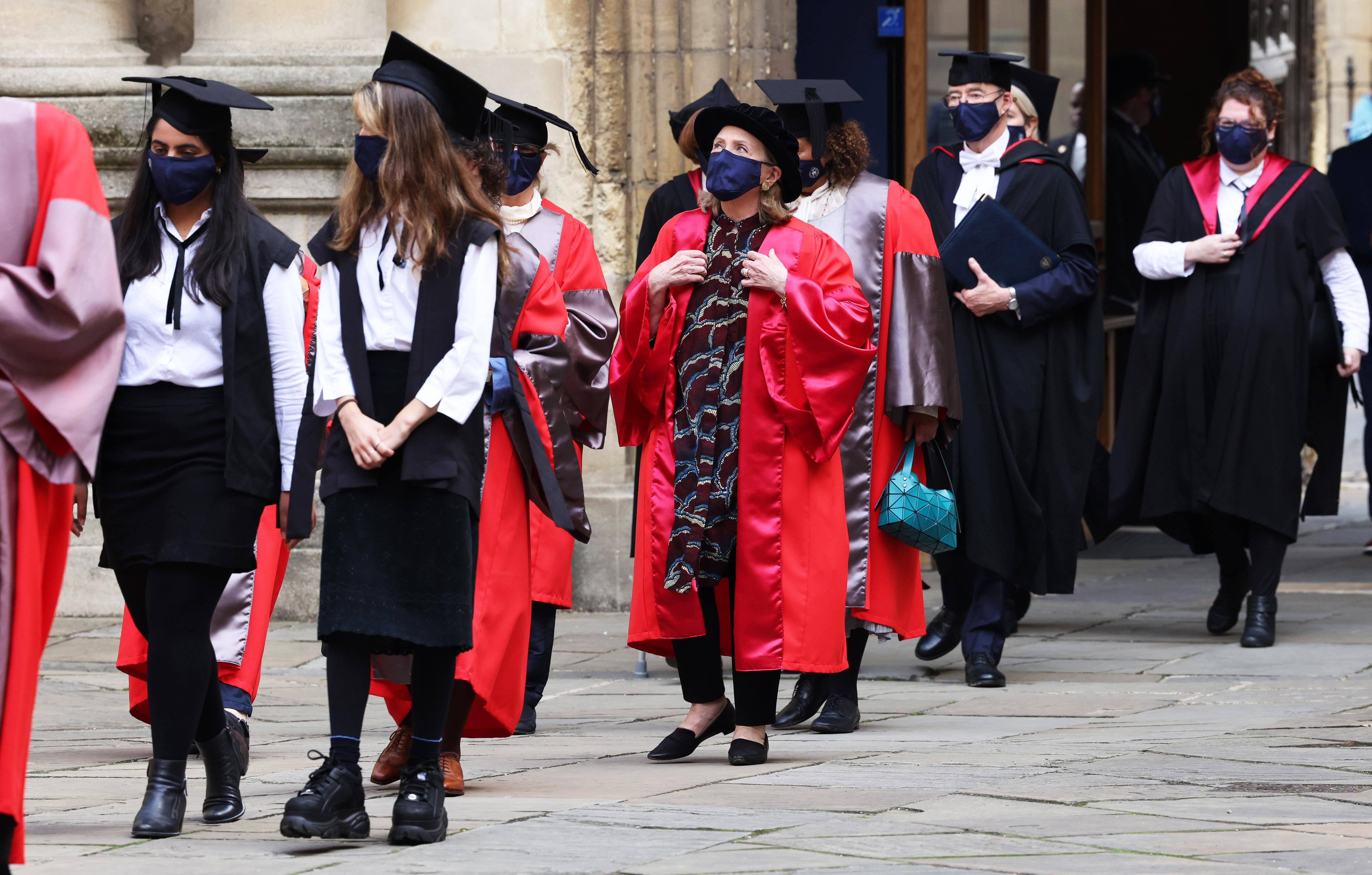 hillary clinton encaenia degree honorary university oxford