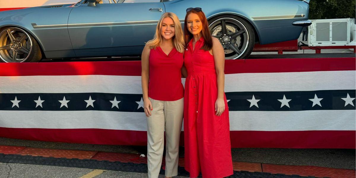 Karoline Leavitt and Anna Kelly