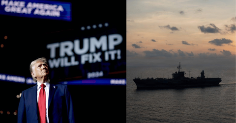 Trump said inflation will decrease "tremendously" if the war with Iran ends soon