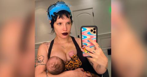new mom halsey difficult find balance