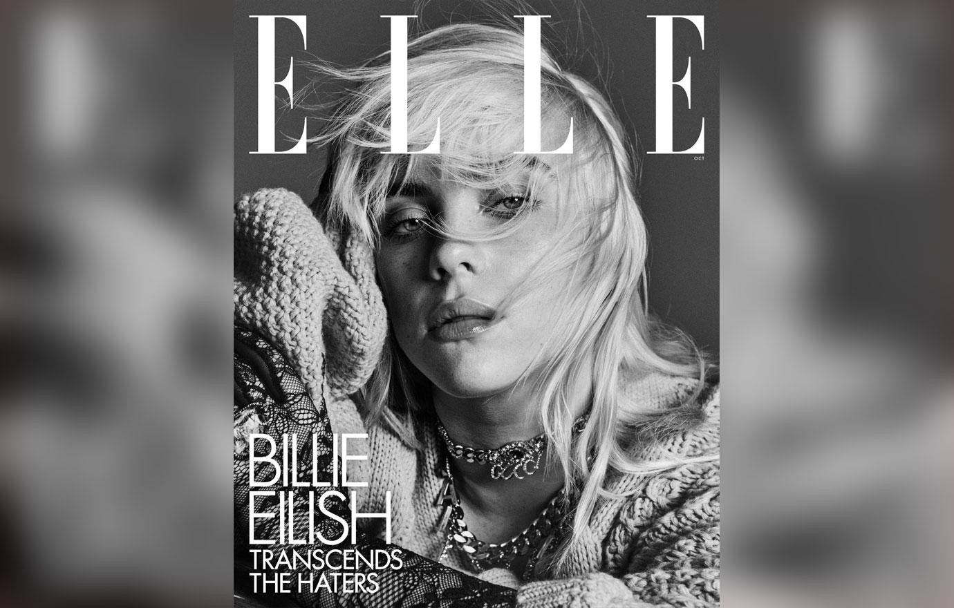 billie eilish covers the october  issue of elle