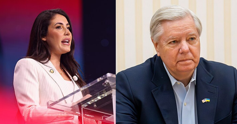 Rep. Anna Paulina Luna and Sen. Lindsey Graham