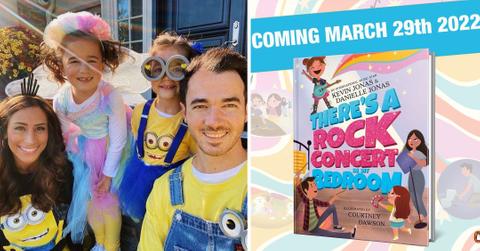 kevin danielle jonas daughters inspired childrens book about music family facing your fears pp