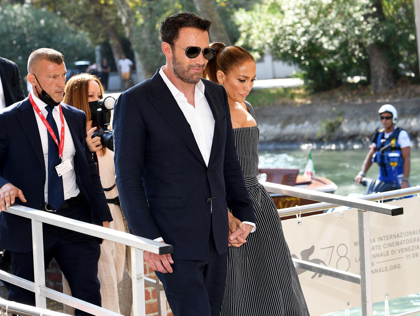 ben affleck and jennifer lopez arrive at the th venice international film festival