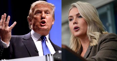 Donald Trump and Karoline Leavitt