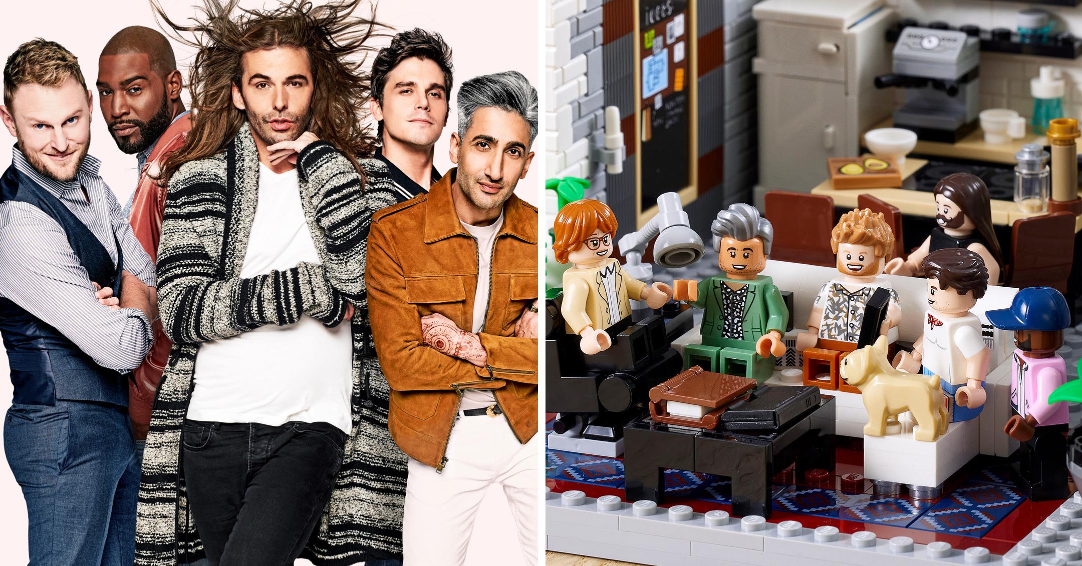 queer eyes fab five get a lego makeover