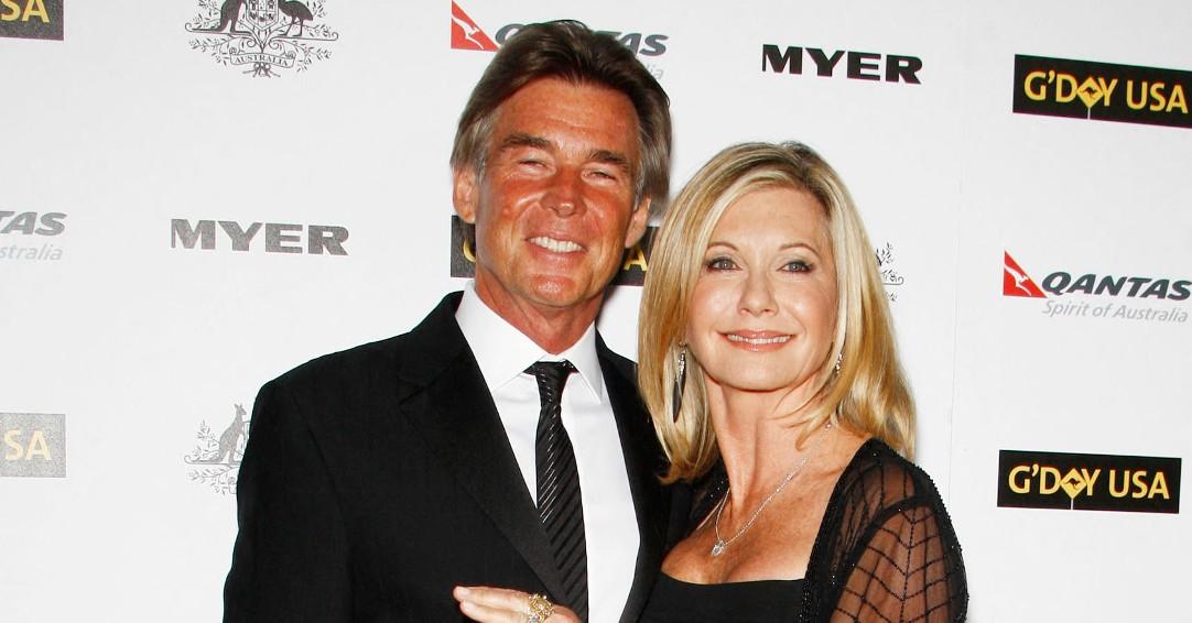 Photo of Olivia Newton-John and John Easterling. 