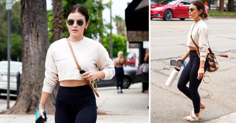 lucy hale out and about in la