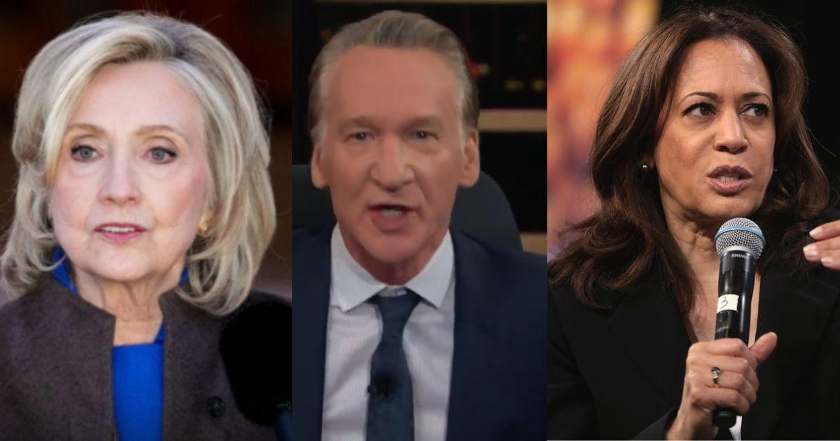 Hillary Clinton, Bill Maher, Kamala Harris