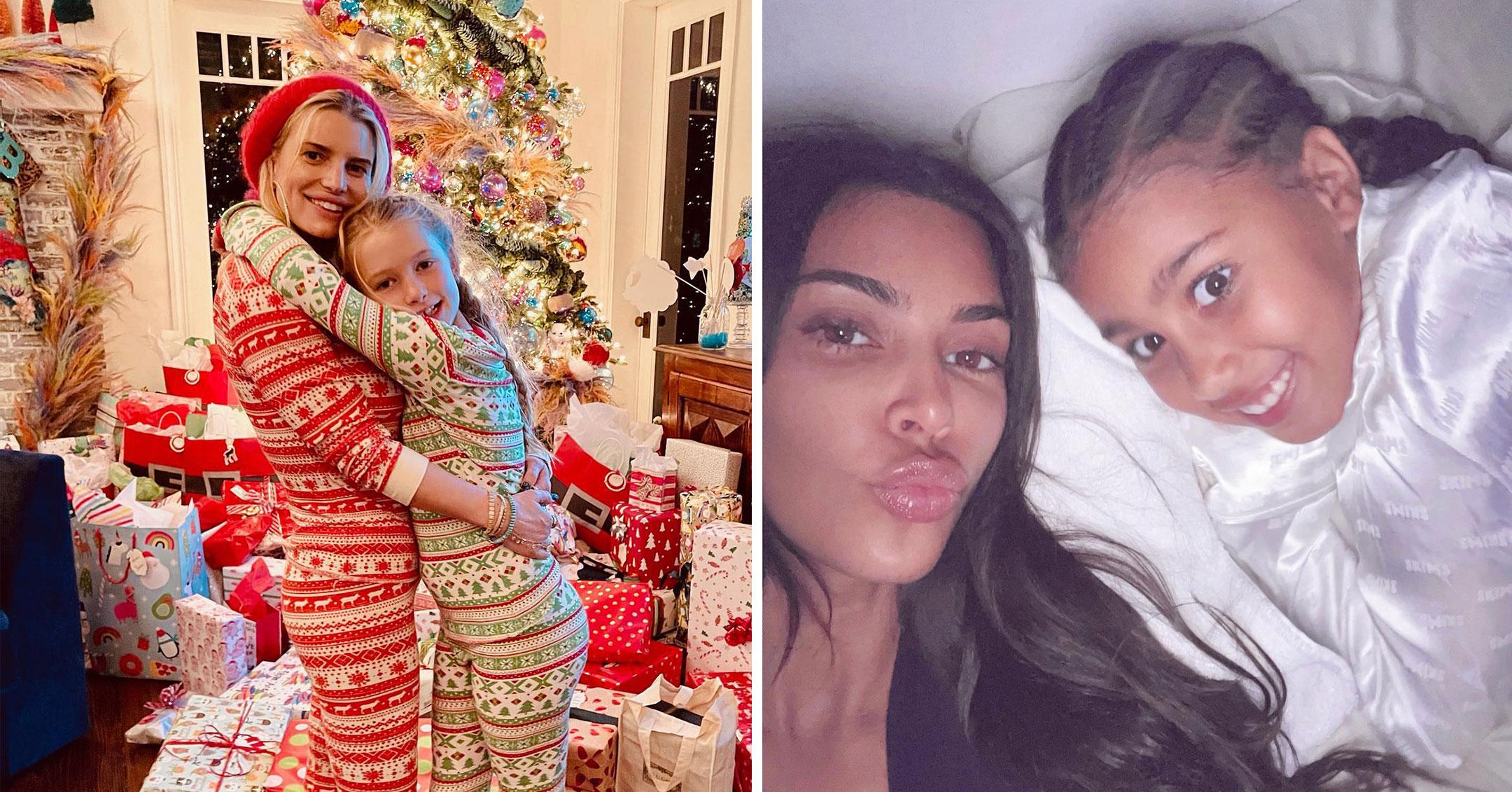 Jessica Simpson Shares Festive Holiday Pics With Husband & Kids