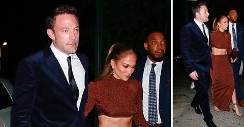 ben affleck and jennifer lopez seen out and about in new york city