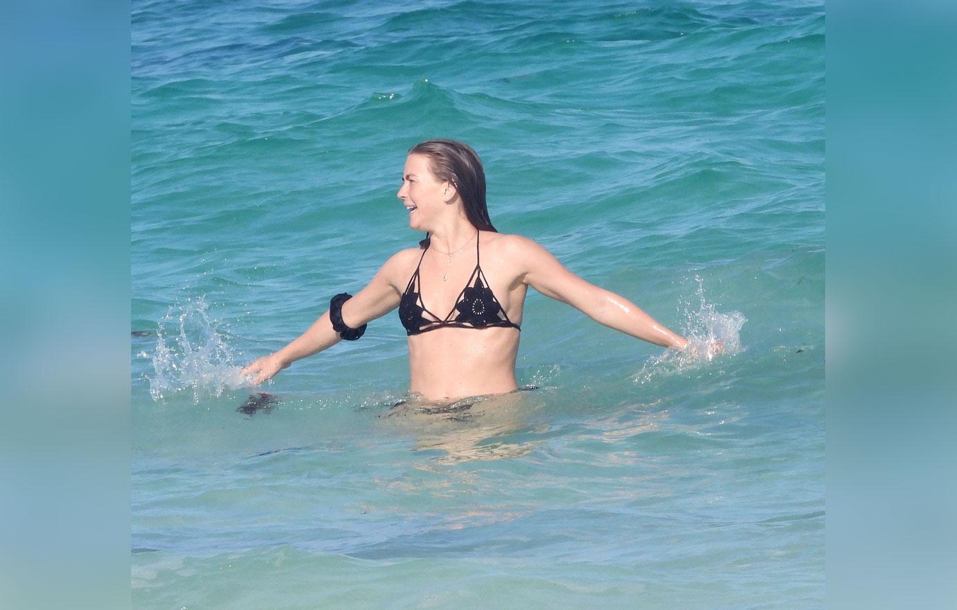 julianne hough hits the beach in bikini in tulum mexico