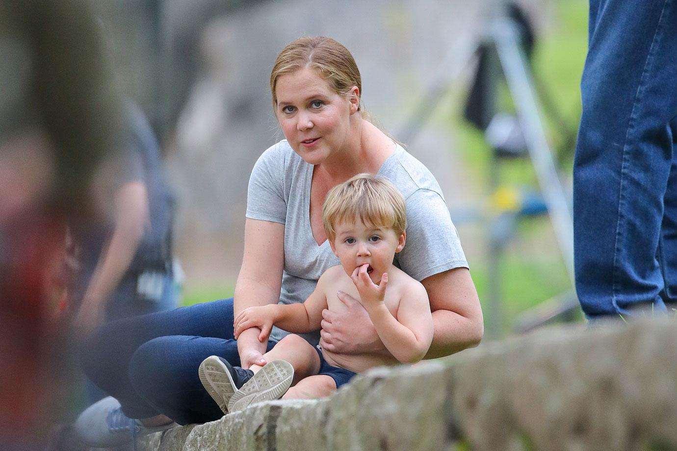 Amy Schumer Shares Funny New Photo with Son Gene