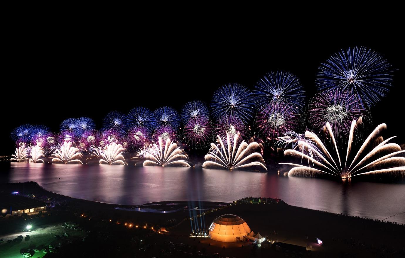 ras al khaimah broke guinness records fireworks