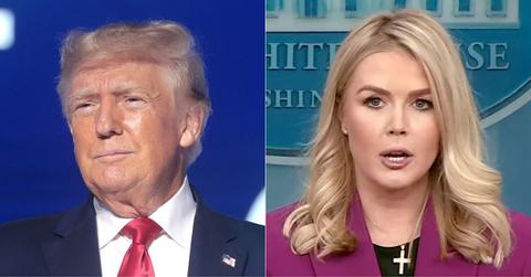 Donald Trump; Karoline Leavitt