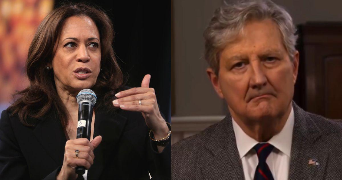 Kamala Harris and John N. Kennedy