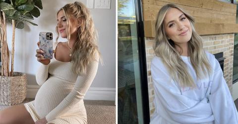 lauren burnham body changing pregnant
