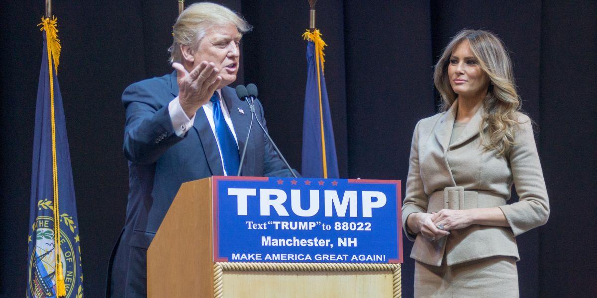 Donald and Melania Trump