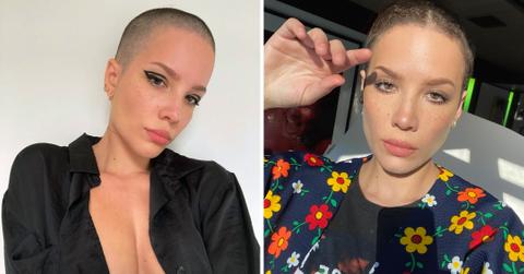 halsey most confident bald head mh