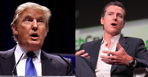 Donald Trump; Gavin Newsom