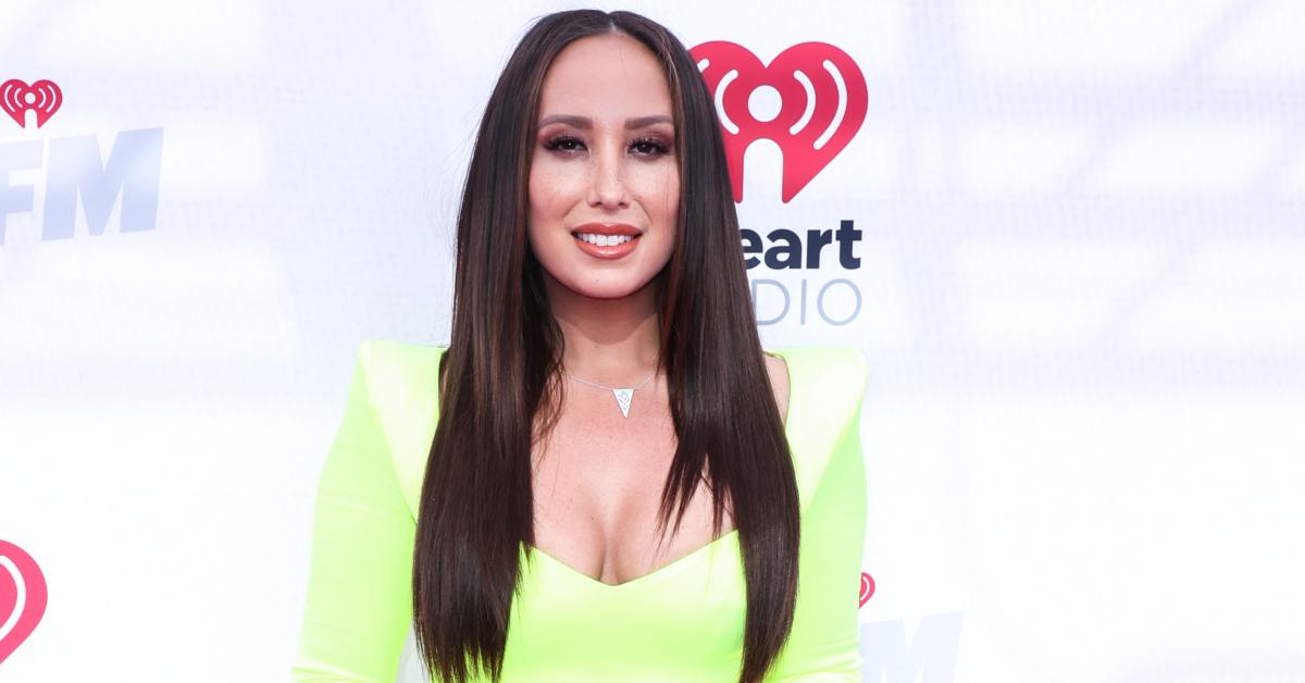 cheryl burke at iheart event