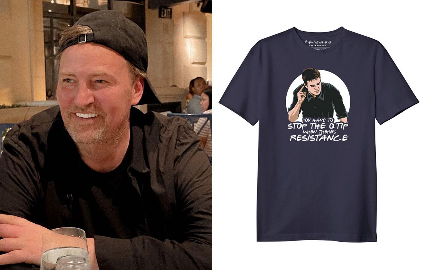 Friends' cast models new merch collection for charity