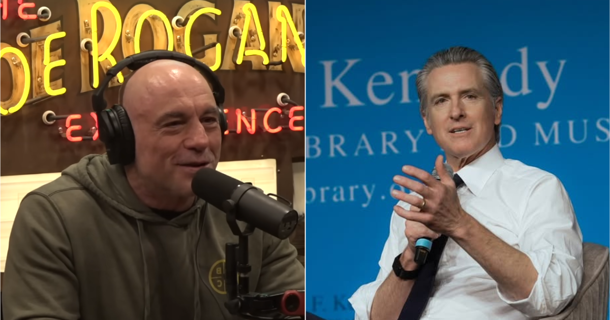 Joe Rogan; Gavin Newsom