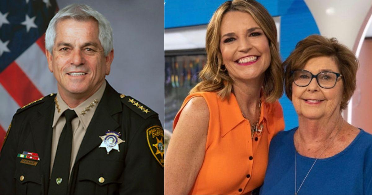 Pima County Sheriff Chris Nanos-Savannah Guthrie with her mother Nancy Guthrie