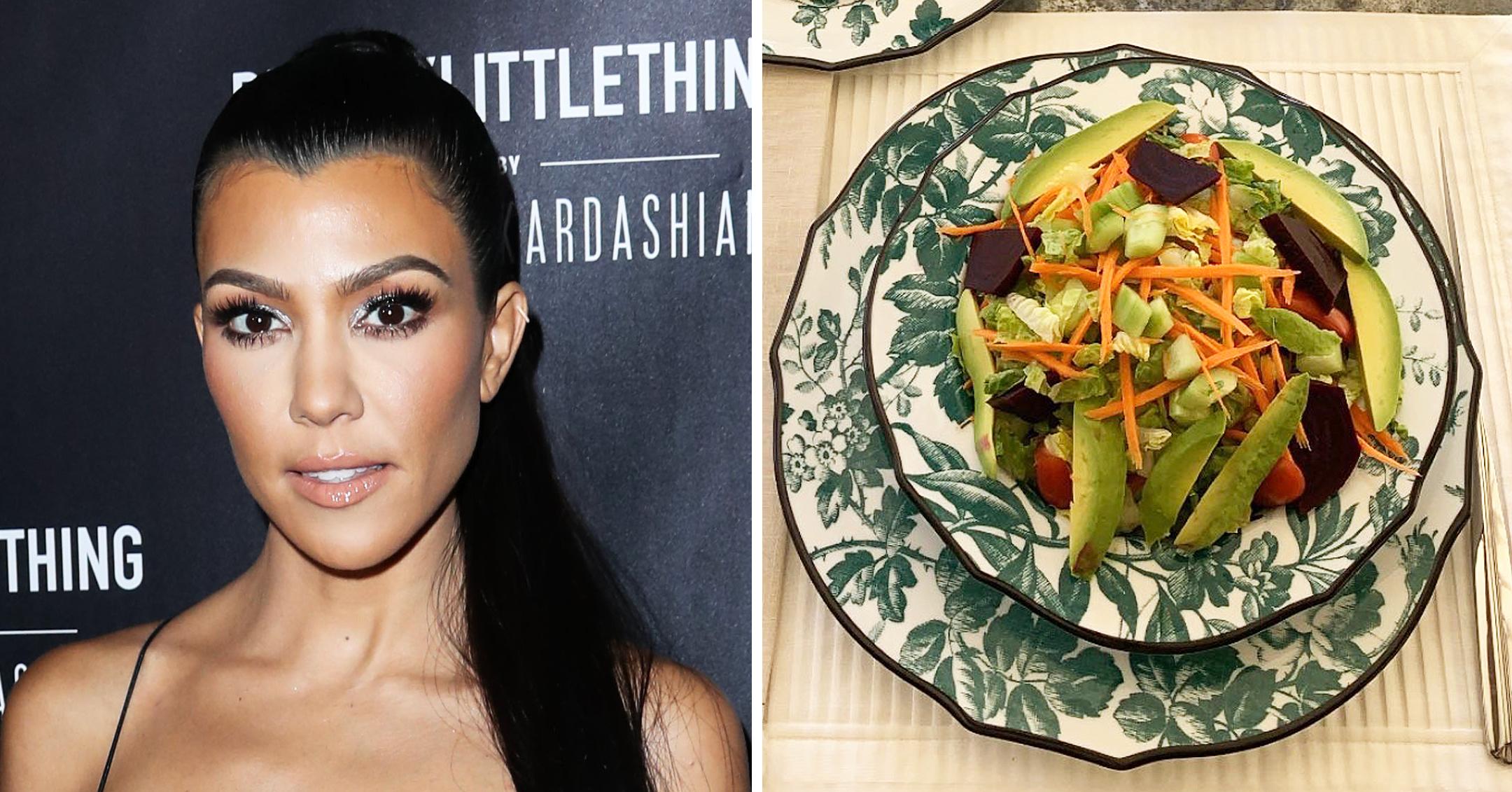 kourtney kardashian recipe vegan salad beets dressing