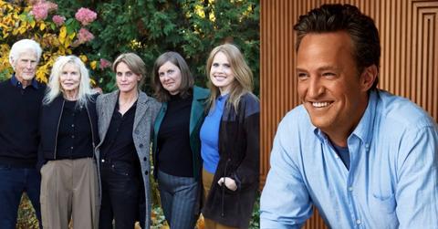 Matthew Perry and his family